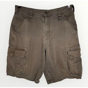 Canyon River Blues Cargo Shorts Mens Sz 33 Hiking Outdoors Utility Workwear Y2K